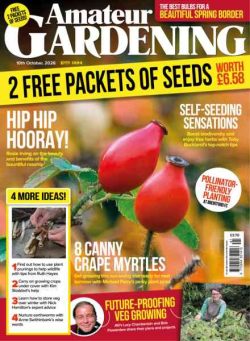 Amateur Gardening – 10 October 2026
