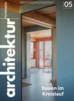 Architektur Fachmagazin – Juni-Juli 2026