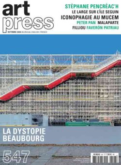 Art Press – Octobre 2026