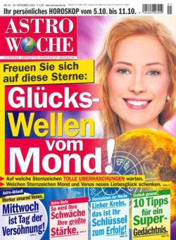 Astrowoche – 29 September 2026