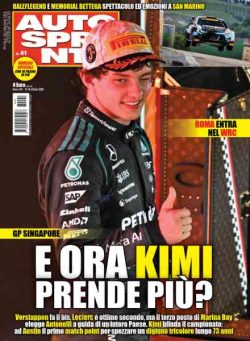 Auto Sprint – 13 Ottobre 2026