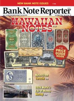 Bank Note Reporter – October 2026