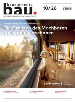 Bauelemente Bau – Oktober 2026