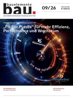 Bauelemente Bau – September 2026