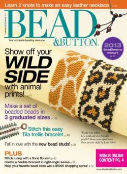 Bead & Button – October 2013