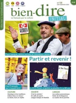 Bien-Dire Initial – Aout-Septembre 2026