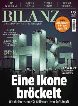 Bilanz – Mai 2021