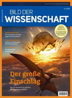 Bild der Wissenschaft – November 2026