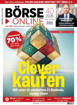 BOrse Online – 25 September 2026