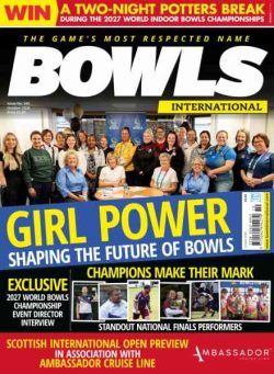 Bowls International – October 2026