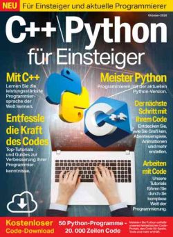 C++ & Python fur Einsteiger – Oktober 2026