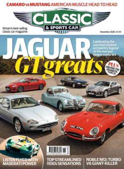 Classic & Sports Car UK – November 2026