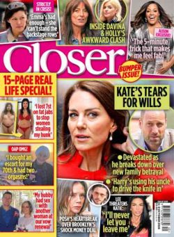 Closer UK – 29 September 2026