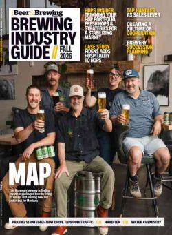 Craft Beer & Brewing – Brewing Industry Guide – Fall 2026