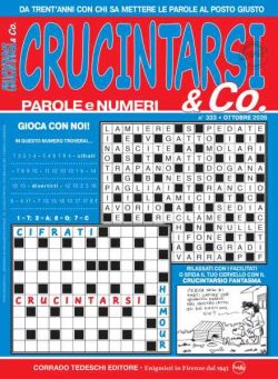 Crucintarsi & Co – Ottobre 2026
