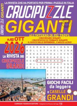 Crucipuzzle Giganti – Ottobre 2026