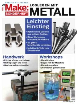 c’t Make – Sonderheft Loslegen Mit Metall – November 2021