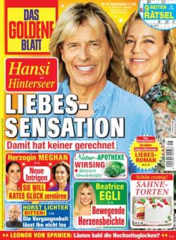 Das Goldene Blatt – 2 Oktober 2026