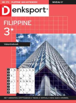 Denksport Filippine 3 Vakantieboek – 14 Oktober 2026