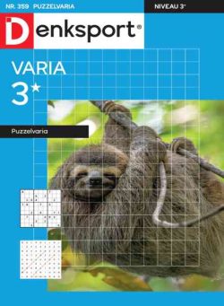 Denksport Varia 3 Puzzelvaria – 21 Oktober 2026