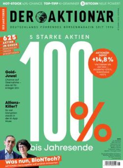 Der Aktionar – 2 Oktober 2026