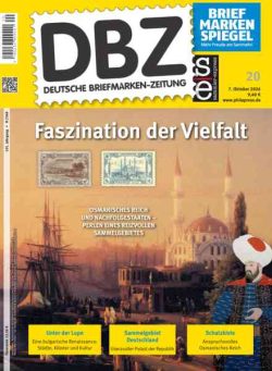 Deutsche Briefmarken-Zeitung – 7 Oktober 2026