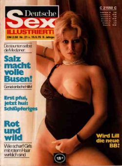 Deutsche Sex Illustrierte – Nr 21 Vol 9 15 Mai 1975