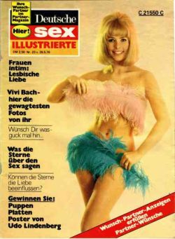 Deutsche Sex Illustrierte – Nr 23 26 Mai 1976