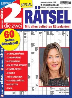 Die 2 Spezial Ratsel – November-Dezember 2026
