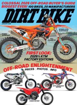 Dirt Bike Magazine – January 2026
