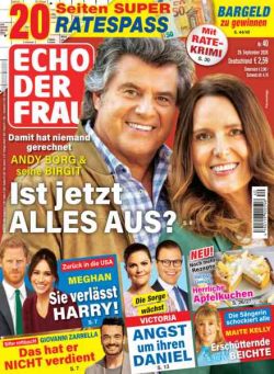 Echo der Frau – 29 September 2026
