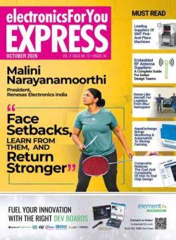 Electronics For You Express – October 2026