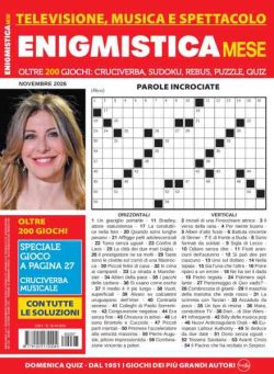 Enigmistica Mese – Novembre 2026
