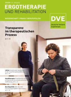 Ergotherapie und Rehabilition – Oktober 2026