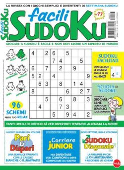 Facili Sudoku – Ottobre 2026