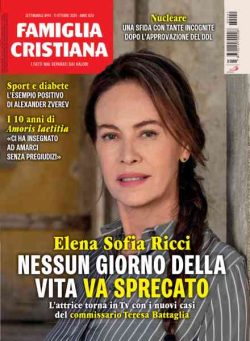 Famiglia Cristiana – 11 Ottobre 2026
