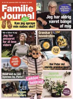 Familie Journal – 28 September 2026