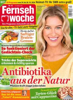 Fernsehwoche – 16 Oktober 2026