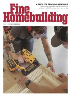 Fine Homebuilding – November 2026