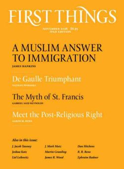 First Things – November 2026