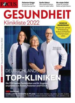 Focus Gesundheit – November 2021