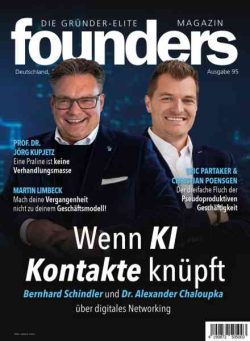 Founders Magazin – September 2026