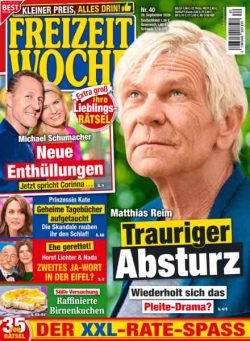 Freizeitwoche – 29 September 2026