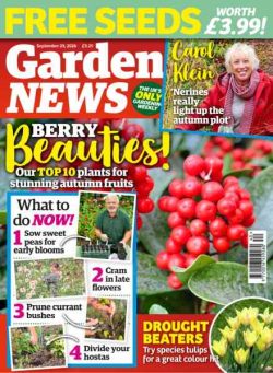 Garden News – 29 September 2026