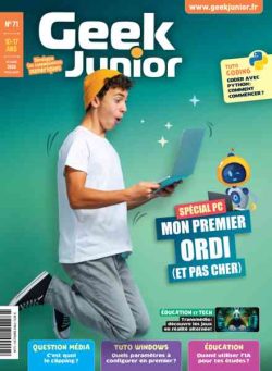 Geek Junior – Octobre 2026