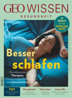 Geo Wissen Gesundheit – Oktober 2018