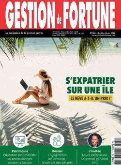 Gestion de Fortune – Juillet-Aout 2026