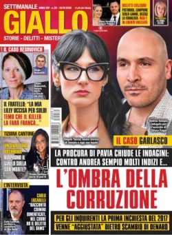 Giallo – 30 Settembre 2026