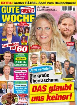 Gute Woche – November-Dezember 2026