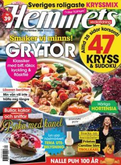 Hemmets Veckotidning – 23 September 2026